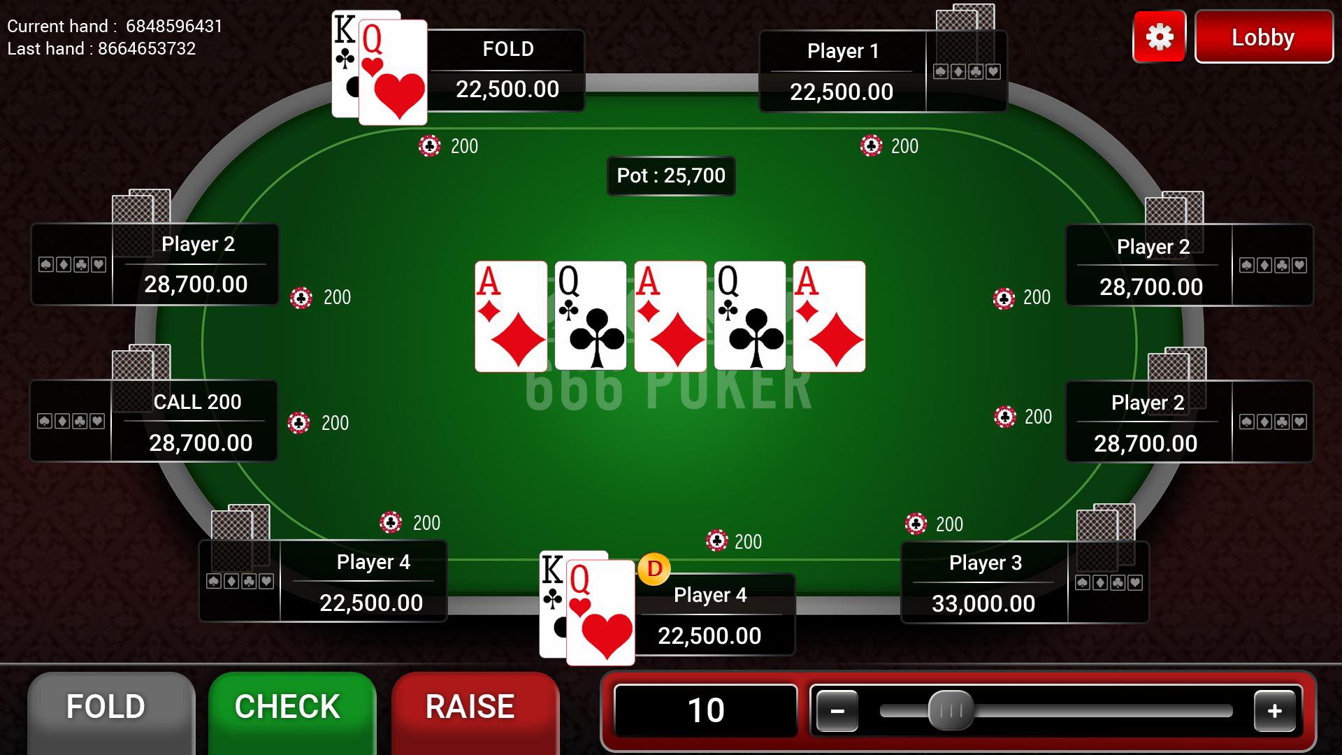 666 poker