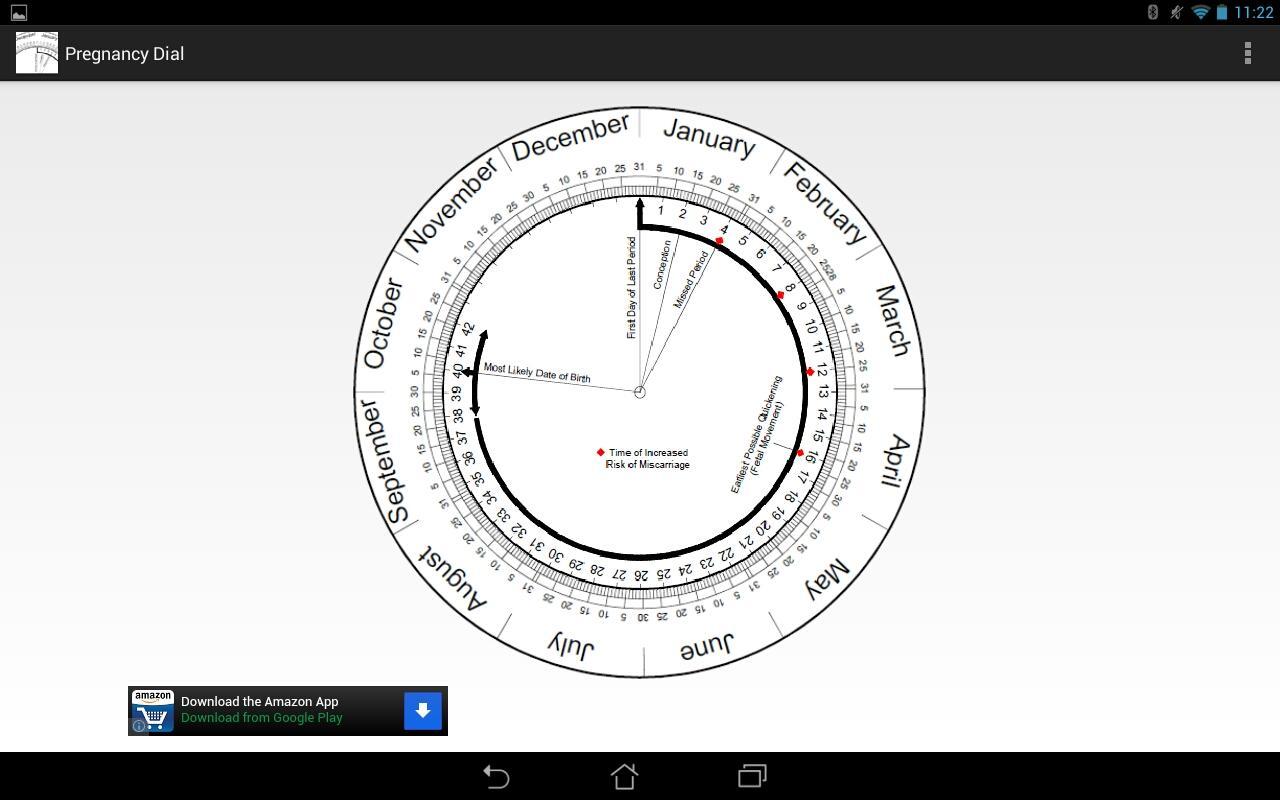 Pregnancy Calculator (Wheel)