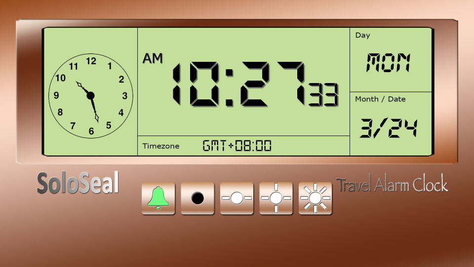 Travel Alarm Clock