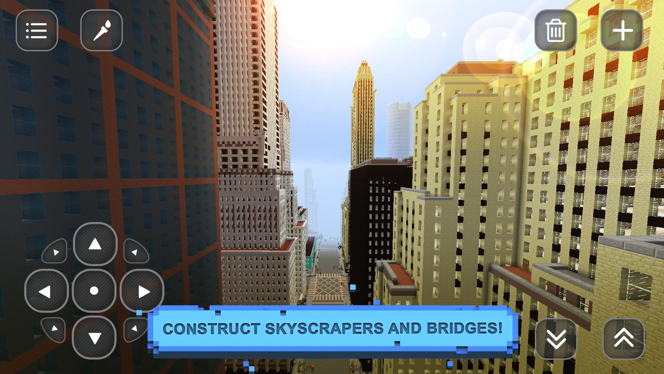 USA Block Craft Exploration 3D