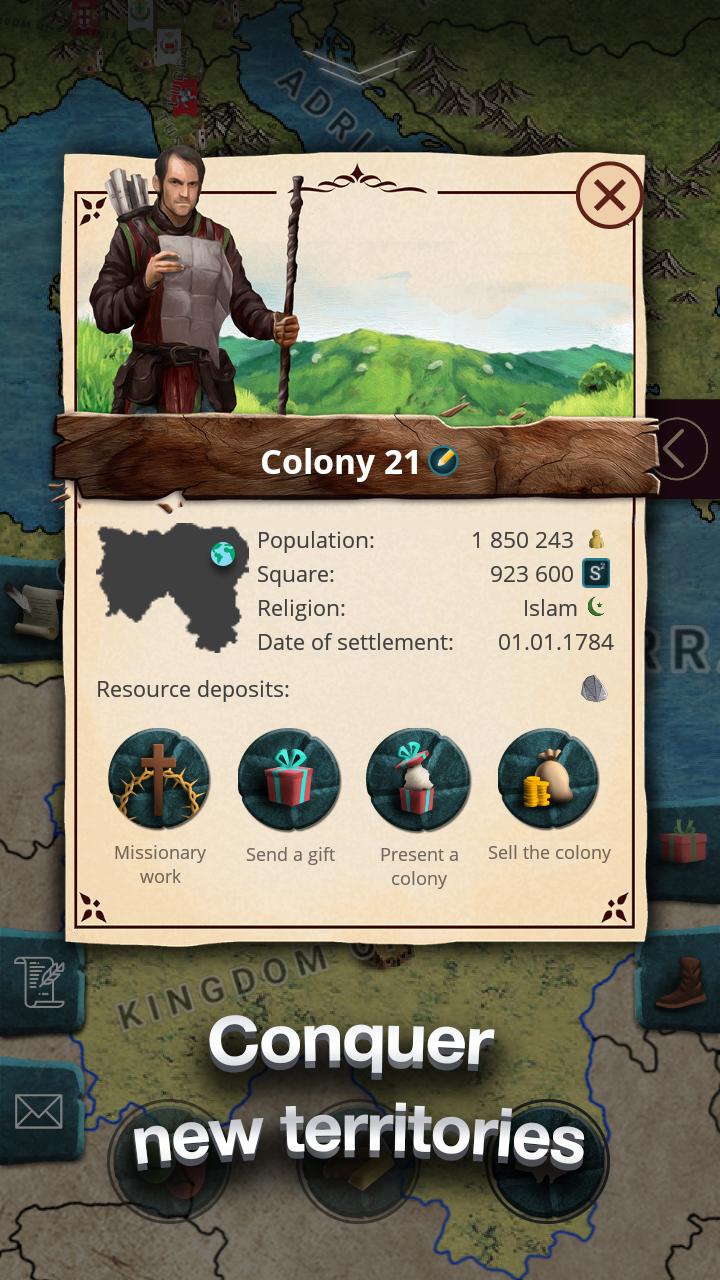 Europe 1784 Military strategy