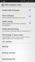 SMS Antispam online