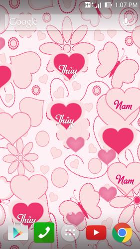 Couple Name Live Wallpaper