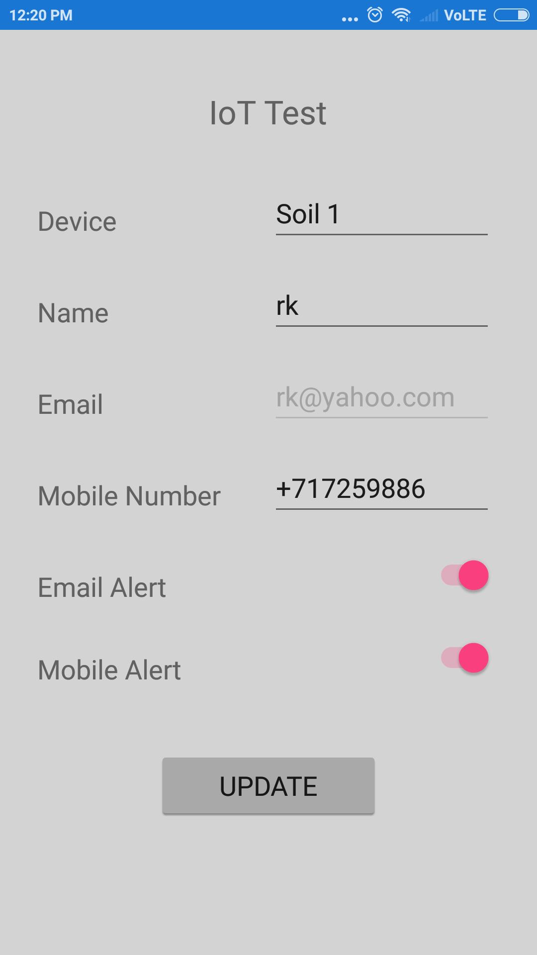 IOT Test