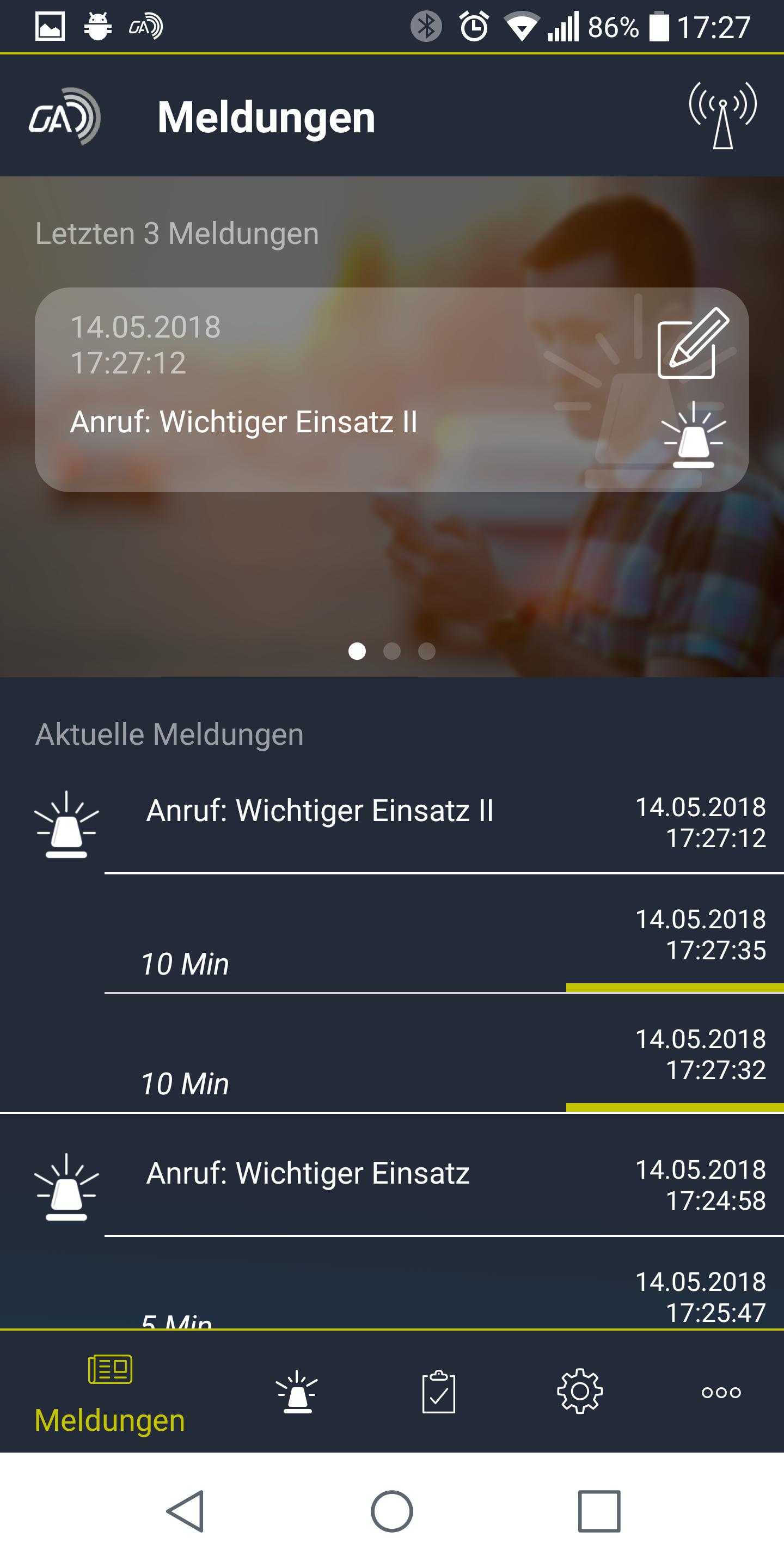GroupAlarm standard