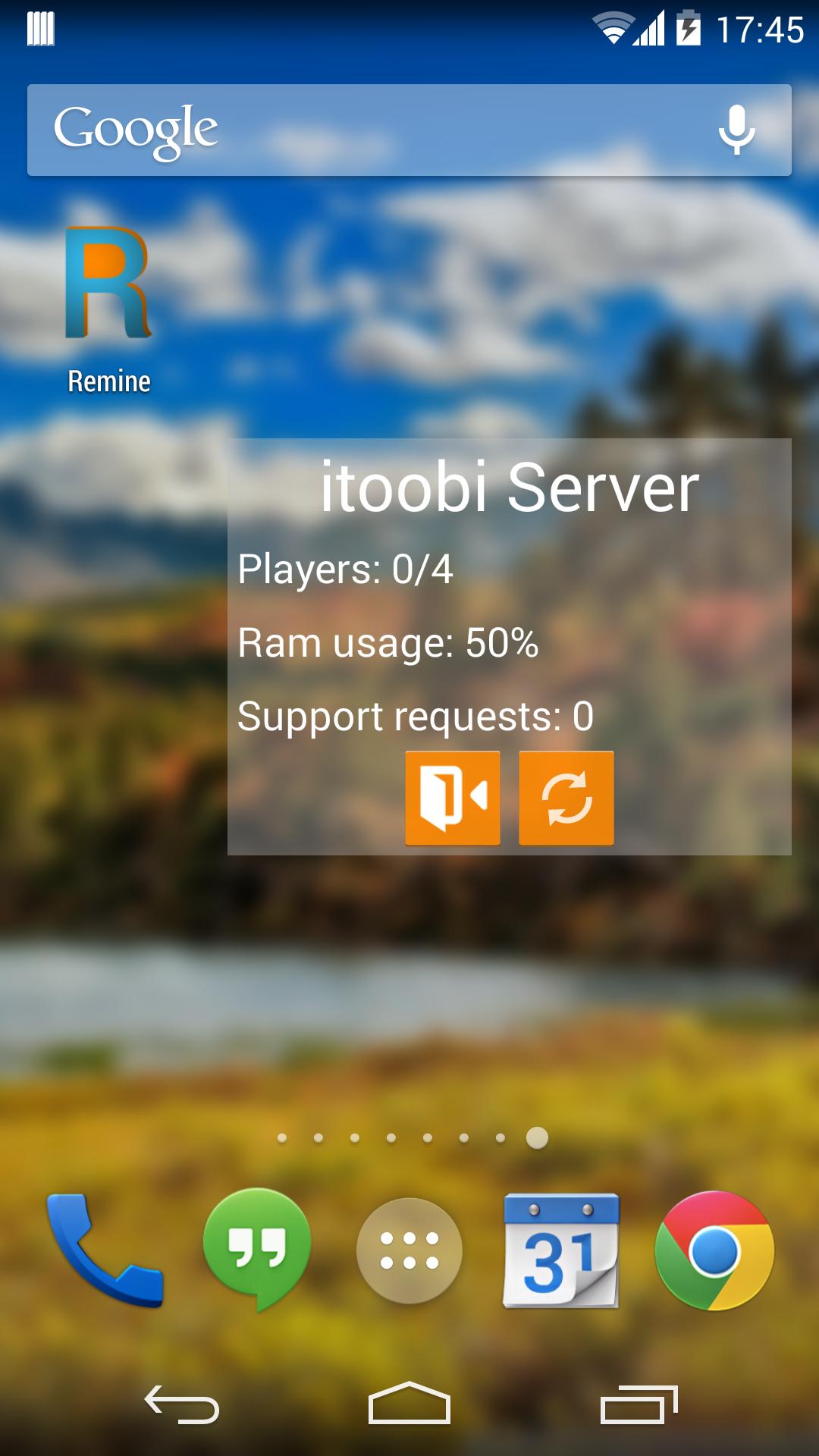 Remine Bukkit Remote