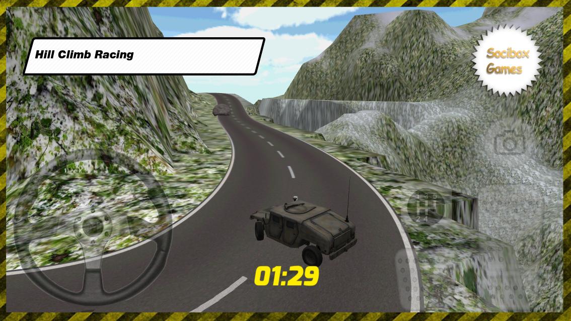 Military Hill Climb Racing