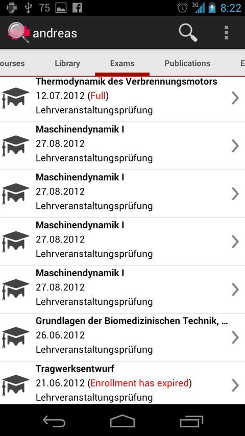 TU Graz Search