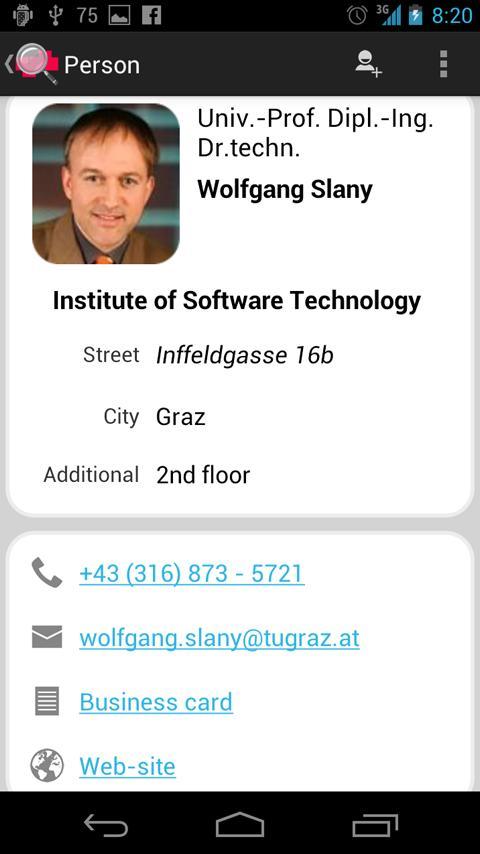 TU Graz Search