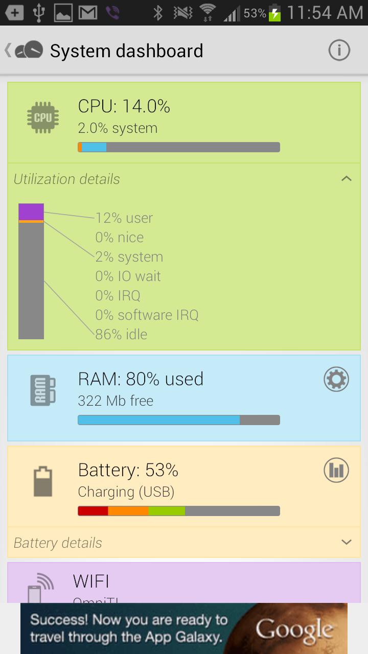 MyDroid System Info