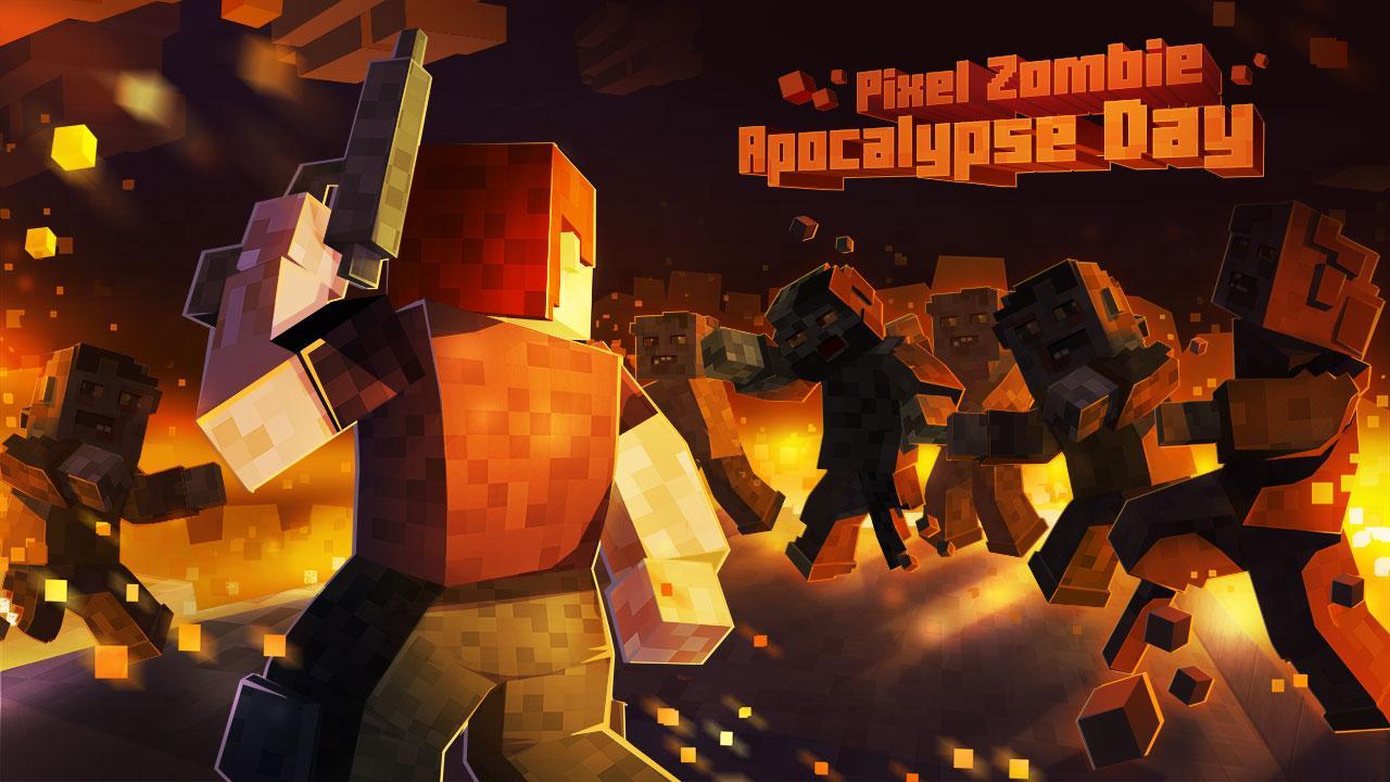 Pixel Zombie Apocalypse Day 3D