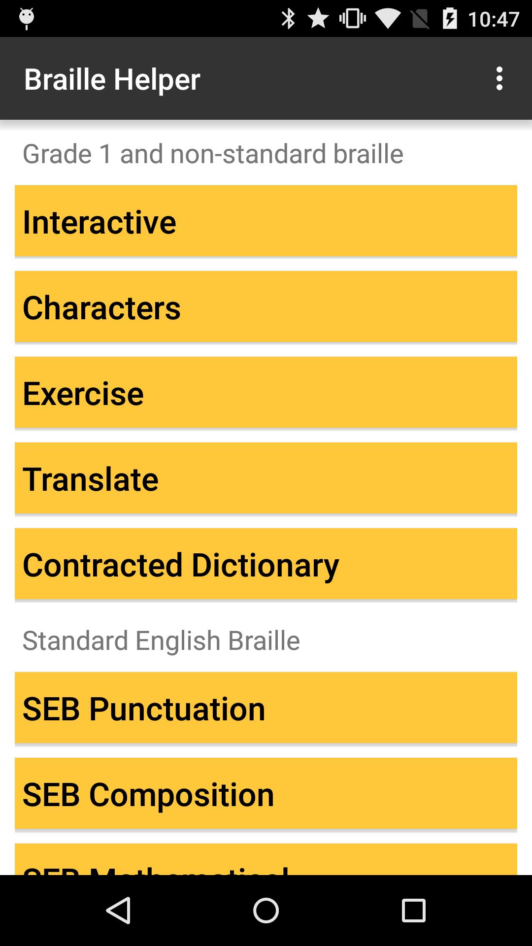 Braille Helper