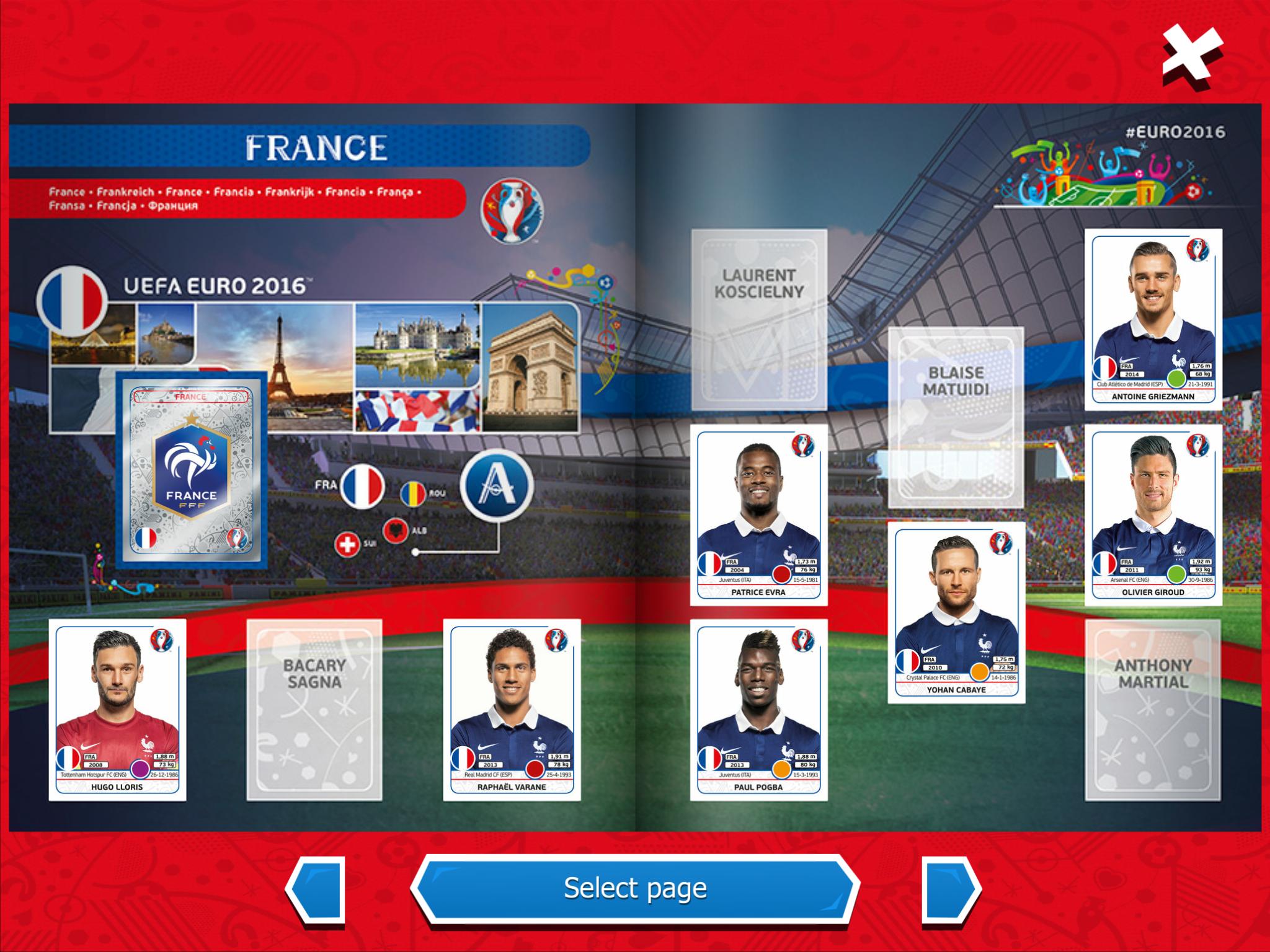 Panini Sticker Album