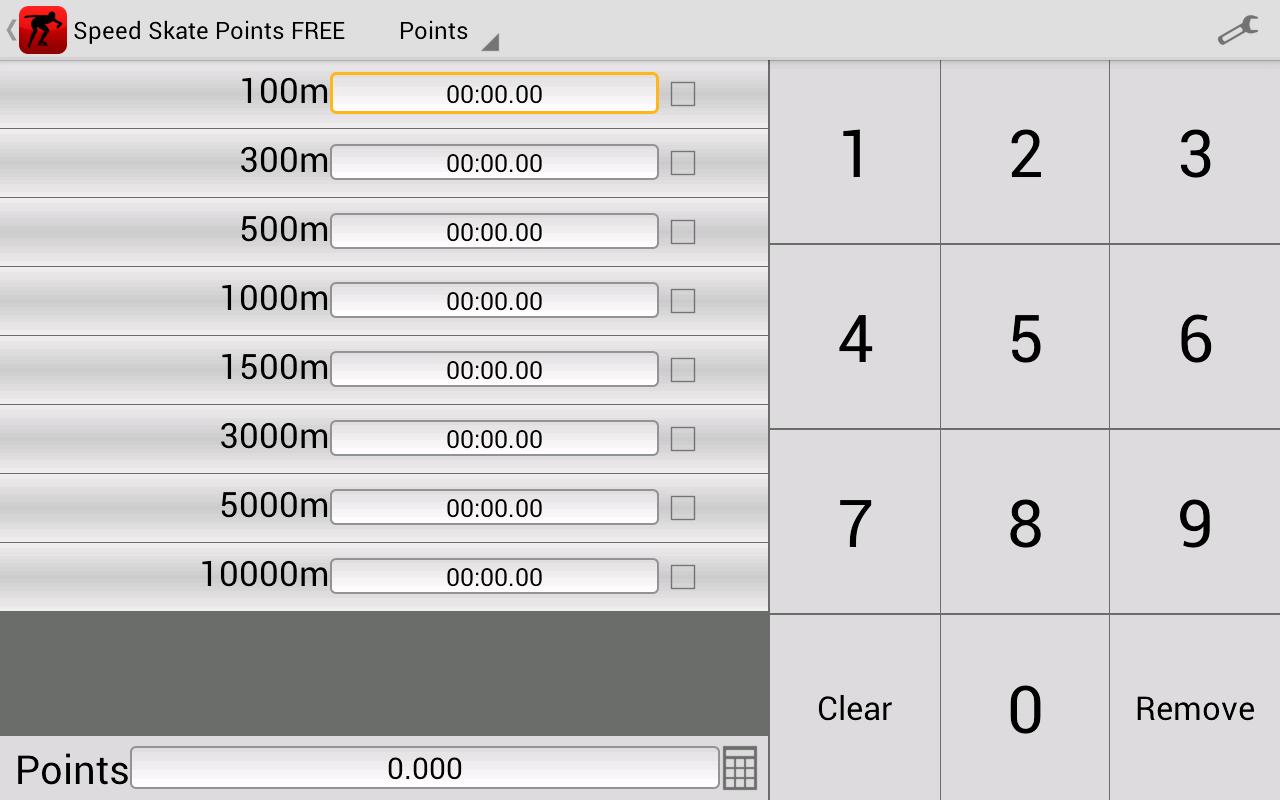 Speed Skate Points Free
