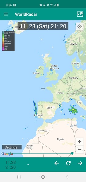 World Rain Radar