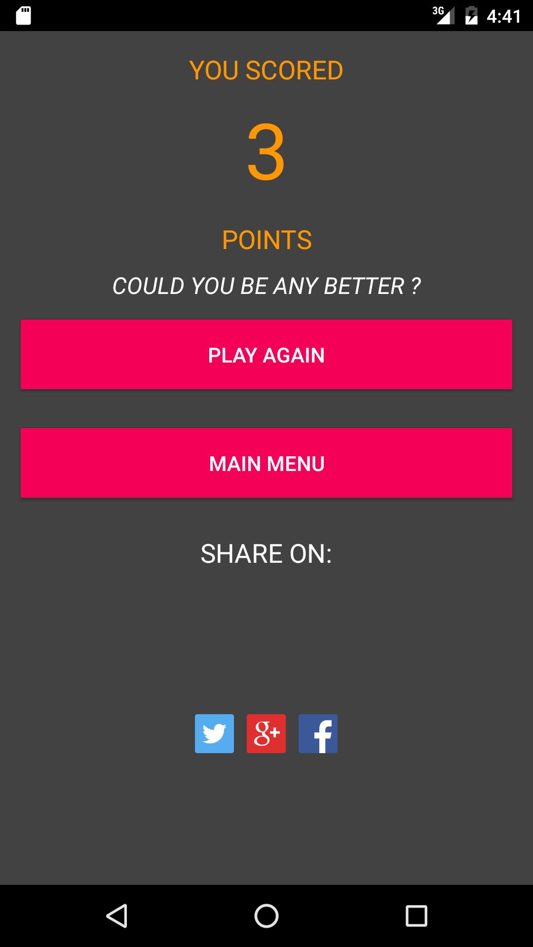 Friends: Quiz Game