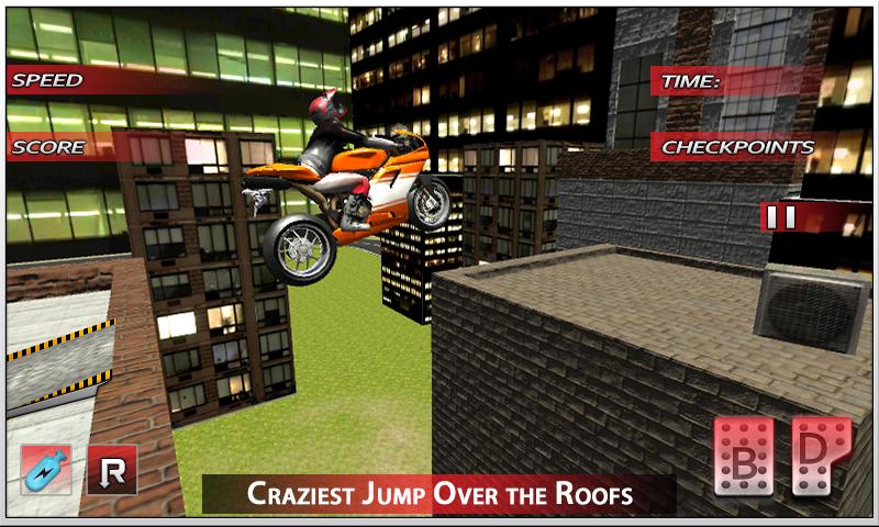 City Bike Roof Jumping 2016