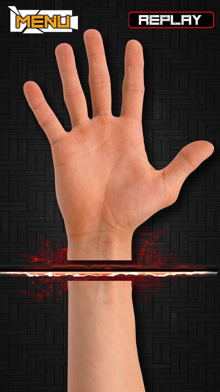 Laser Cut Hand Joke