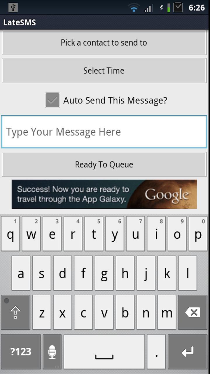 Late SMS Lite