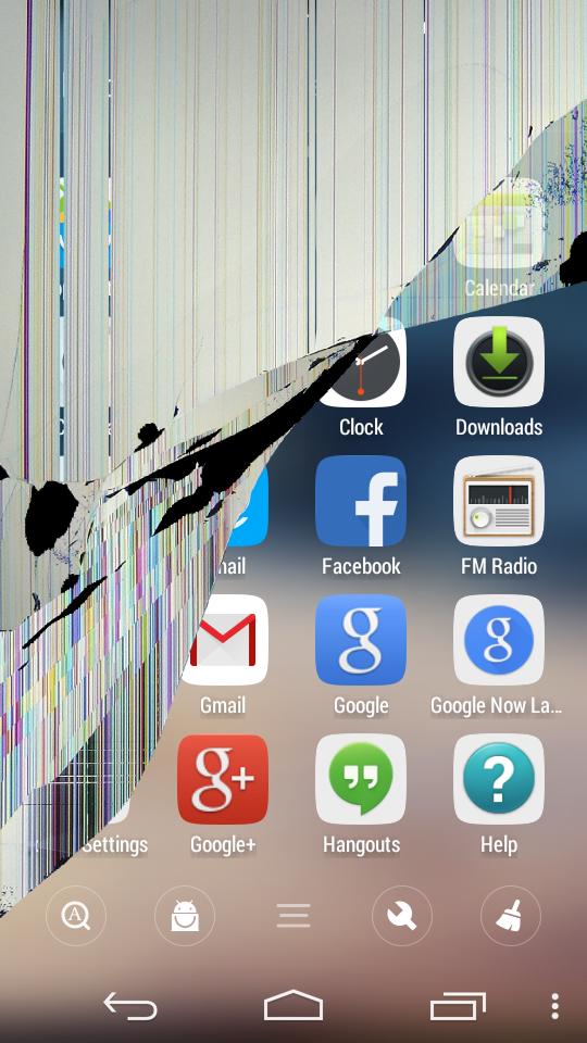 Crack Screen