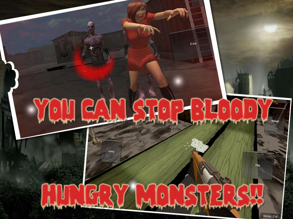 Zombie Shooter  For Dollars 3D