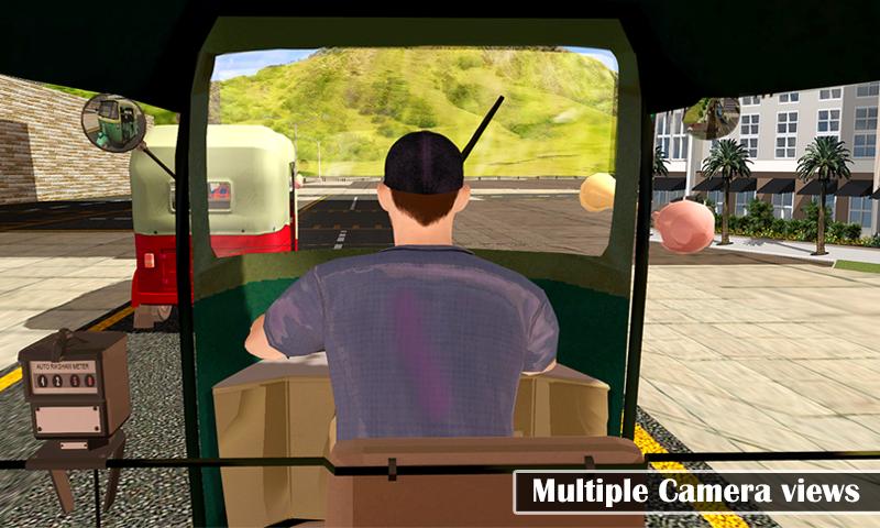 Tuk Tuk Auto Futuristic Drive